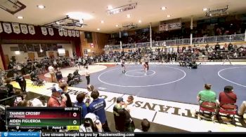 106 lbs Cons. Round 4 - Tanner Crosby, Mt. Spokane vs Aiden Figueroa, Kellogg