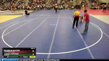 120 lbs Cons. Round 3 - Blakelee Bastien, Luxemburg-Casco vs Cohen Hoffman, Wayzata