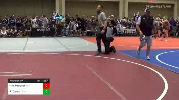 Match - Moses Mercier, Salem Elite Mat Club vs Rudy Duran, Team S