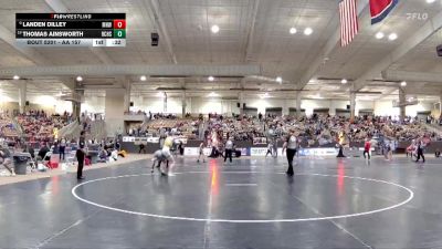 AA 157 lbs Cons. Round 1 - Thomas Ainsworth, Rhea Co. High School vs Landen Dilley, Morristown-Hamblen High School West