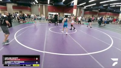 120 lbs Cons. Round 3 - Jaylon Scott, NB Elite Wrestling Club vs Garrett Patterson, ONE Wrestling Academy