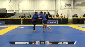 Auriell Gonzalez vs Elisabeth Joan Cropper 2025 World IBJJF Jiu-Jitsu No-Gi Championship