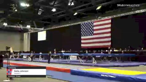 Neila Johnson - Tumbling, Wasatch - 2021 USA Gymnastics Championships