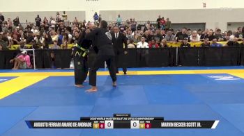 Augusto Ferrari Amaro De Andrade vs Marvin Becker Scott Jr. 2025 World Master IBJJF Jiu-Jitsu Championship
