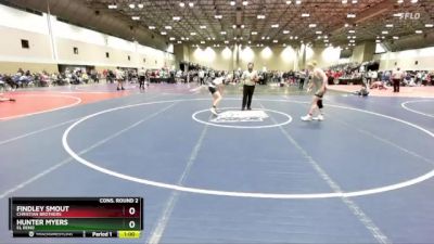 150A Cons. Round 2 - Hunter Myers, El Reno vs Findley Smout, Christian Brothers