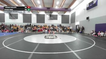 Boys 287 lbs Champ. Round 1 - Chase Friel, Pierce Boys vs Ethan Phillips, West Valley Boys