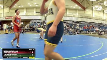 195 lbs Round 5 (6 Team) - Jackson Hawk, Delta Wrestling Club Inc. vs Keegan Tatman, Webo Wrestling Club