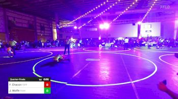 73 lbs Quarterfinal - Francisco Chacon, Toppenish USA WC vs Jaysten Wolfe, Team Nomad