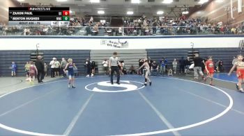 76 lbs Champ. Round 2 - Zaxon Paul, Declo Stingers vs Benton Hughes, Middleton Wrestling Club