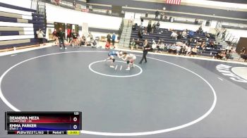 125 lbs Round 1 (4 Team) - Deandra Meza, Valiant Prep vs Emma Parker, Utah 2