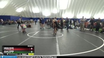 145 lbs Round 6 (8 Team) - Aidan Rush, CP Wrestling vs Noah Webb, Death Squad