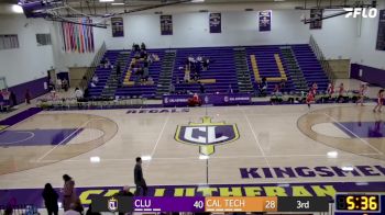 Replay: Caltech vs Cal Lutheran | Jan 18 @ 5 PM