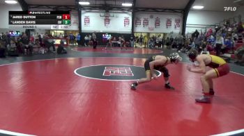 144 lbs Round 5 - Landen Davis, Eddyville-Blakesburg-Fremont vs Jared Sutton, PCM, Monroe