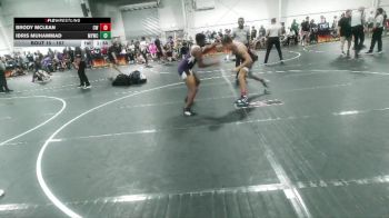 157 lbs Quarterfinal - Idris Muhammad, MBCRD Youth Wrestling Club vs Brody McLean, Compound Wrestling