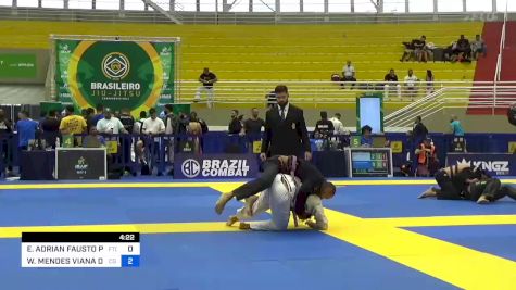 ELIAS ADRIAN FAUSTO PALIDDA vs WAGNER MENDES VIANA DE SOUSA 2023 Brasileiro Jiu-Jitsu IBJJF