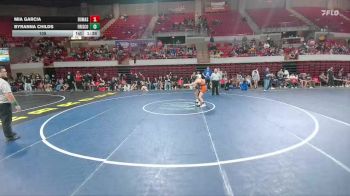 105 lbs Round 5 - 1st, 3rd, 5th, And 7th - Mia Garcia, Dumas vs Byranna Childs, Frisco