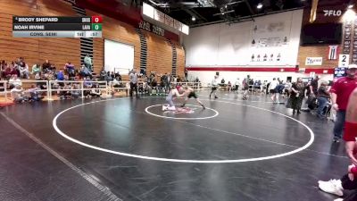 126 lbs Cons. Semi - Noah Irvine, Lander Valley vs Brody Shepard, Shoshoni
