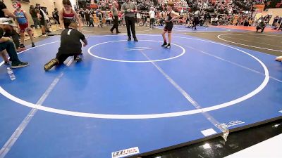 85 lbs Round Of 16 - Josey Voss, Skiatook Youth Wrestling vs Kynlee Wilson, Wagoner Takedown Club