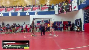 190 lbs Champ. Round 1 - Kenneth Bisping, Lowell vs Tavion Lee, South Bend Washington High School