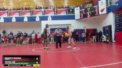 190 lbs Champ. Round 1 - Kenneth Bisping, Lowell vs Tavion Lee, South Bend Washington High School