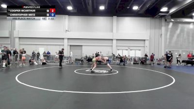 113 lbs 3rd Place Match - Cooper Mcarthur, GA vs Christopher Metz, GA