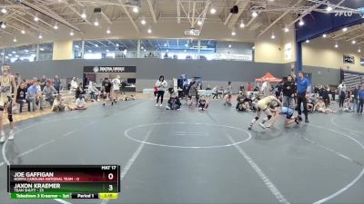 92 lbs Round 4 (8 Team) - Jaxon Kraemer, Team Shutt vs Joe Gaffigan, North Carolina National Team