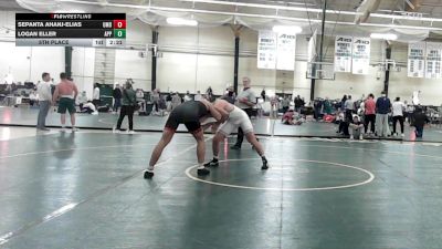 197 lbs 5th Place - Sepanta Ahanj-Elias, Maryland vs Logan Eller, App State