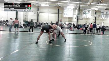 197 lbs 5th Place - Sepanta Ahanj-Elias, Maryland vs Logan Eller, App State
