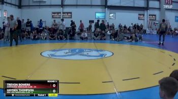 138 lbs Round 3 (3 Team) - Trevon Bowers, DARKHORSE WRESTLING CLUB vs Hayden Thompson, RED LION WRESTLING CLUB