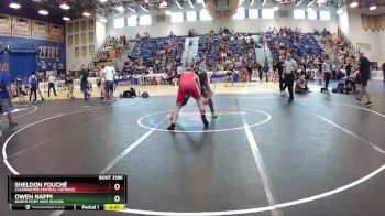 157 lbs Cons. Round 3 - Sheldon Fouché, Clearwater Central Catholic vs Owen Nappi, North Port High School