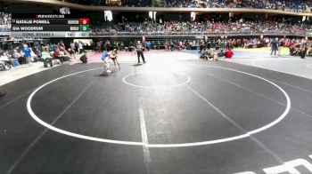 5A 114 lbs Cons. Round 3 - Natalie Powell, Burleson Centennial vs Gia Woodrum, Midlothian