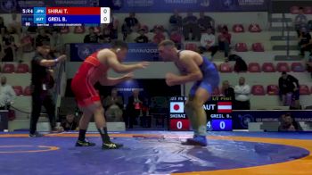 86 kg 1/2 Final - Tatsuya Shirai, Japan vs Benjamin Greil, Austria