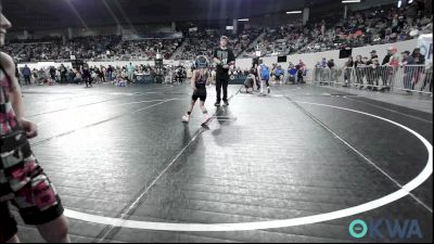 43 lbs Consi Of 4 - Berkeley Deckard, Raw Wrestling Club vs Blakely Burchett, Raw Wrestling Club