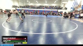 182 lbs Cons. Round 2 - Bradley Grubham, Lakeland vs Hans Pluid, Lakeland