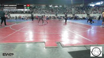 128 lbs Consi Of 16 #2 - Dane Lashbrook, Norman North vs Carson Bowline, Coweta