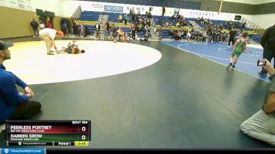 82 lbs Round 5 - Peerless Portrey, Big Cat Wrestling Club vs Darren Grow, Spokane Wrestling