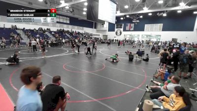 108-113 lbs Cons. Round 3 - Jeremiah Sablan, Poway Elite vs Brandon Stewart, Poway Elite