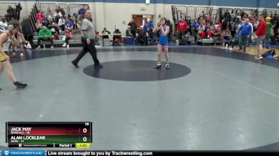 78 lbs Round 2 (4 Team) - Luke Hayes, Roncalli vs Noah Goelz, Avon