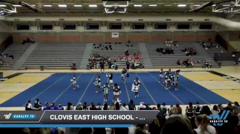 Clovis East High School - Clovis East High School [2022 Varsity Show Cheer Intermediate Day 1] 2022 USA Central California Regional