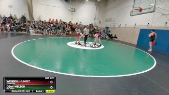 138A Champ. Round 1 - Dean Welton, Big Piney vs Wendell Hunolt, Evanston