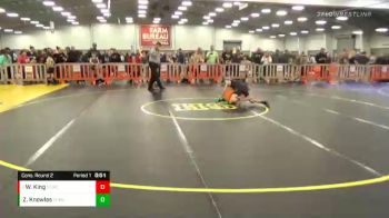 86 lbs Cons. Round 2 - William King, Powhatan Youth Wrestling Club vs Zane Knowles, Powhatan Youth Wrestling Club
