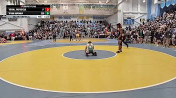 190 lbs Quarterfinal - Isral Russell, Polytech vs Finn Hanna, Saint Marks H S