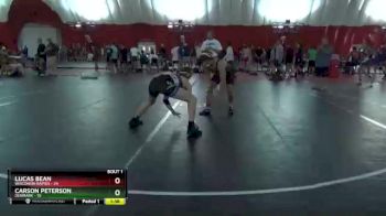 145 lbs Round 1 (4 Team) - Carson Peterson, Denmark vs Lucas Bean, Wisconsin Rapids