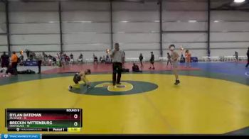 76 lbs Round 5 - Breckin Wittenburg, Iowa Black vs Dylan Bateman, PA Silver