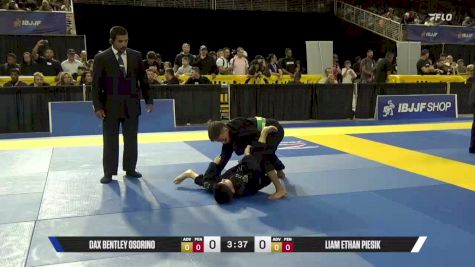 LIAM ETHAN PIESIK vs Dax Bentley Osorino 2026 Pan Kids Jiu-Jitsu IBJJF Championship