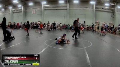 48 lbs Round 3 (8 Team) - Ethan Panyavuthiler, Warhawks Wrestling vs Trey Sanders, Mat Assassins Red