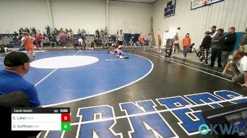 92 lbs Consolation - Elijah Lake, R.A.W. vs Garrison Huffman, Vinita Kids Wrestling