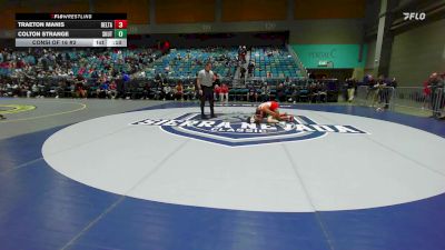 106 lbs Consi Of 16 #2 - Traeton Manis, Delta vs Colton Strange, Omaha Skutt Catholic