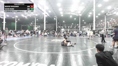 108 lbs Rr Rnd 4 - Mason Wagoner, Journeymen Wrestling Blue - HSC vs Gavin Rush, Myland Wrestling Academy - HSC