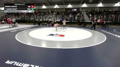 113 lbs 1st Place Match - Joseph Austin, Glasgow Wrestling Academy vs Cason Craft, Threestyle Wrestling Of Oklahoma